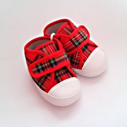 Boty dětské tartan Stewart Royal